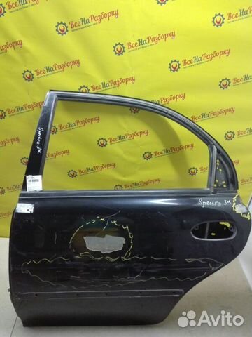 Дверь боковая задняя левая Kia Spectra