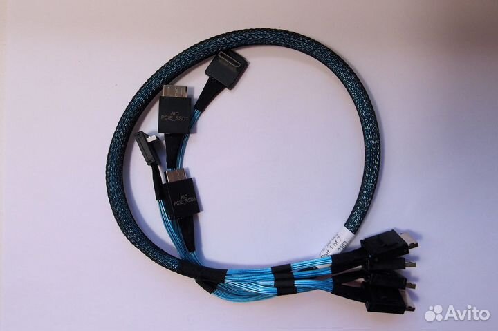 Кабель Intel 4*Oculink-Oculink 55-65 см