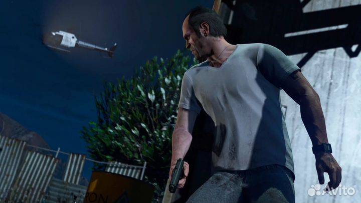 Gta 5 диск игра ps4 ps5