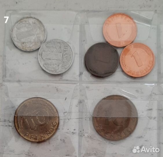 Разные монеты мира