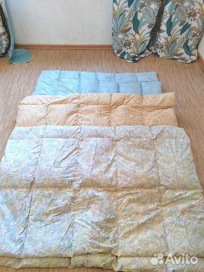Одеяло пуховое и ватное