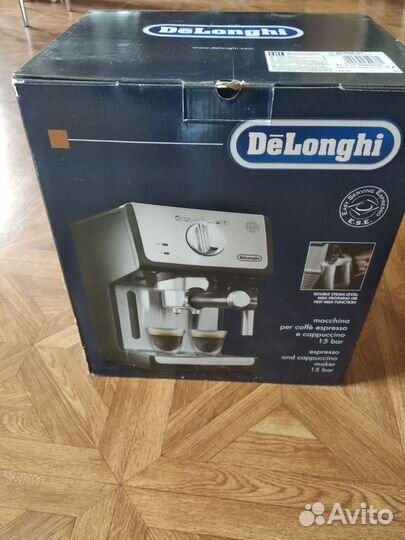 Кофемашина delonghi рожковая