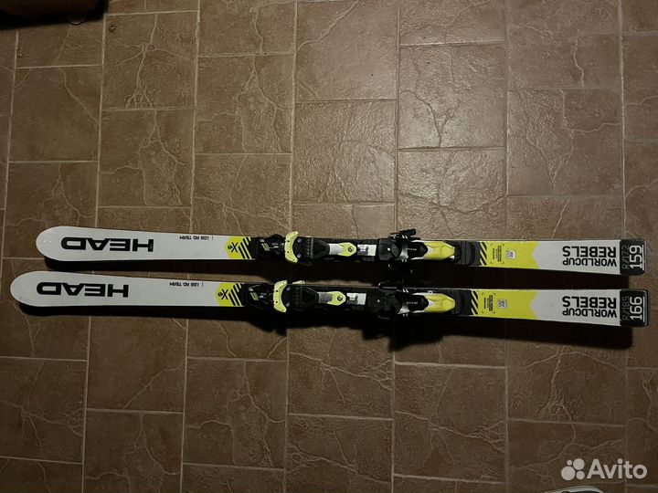 Горные лыжи head gs 159, 166
