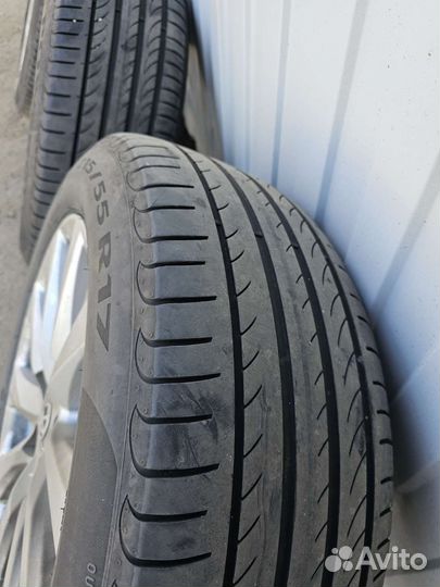 Колеса Toyota на новых Pirelli R17/215/55