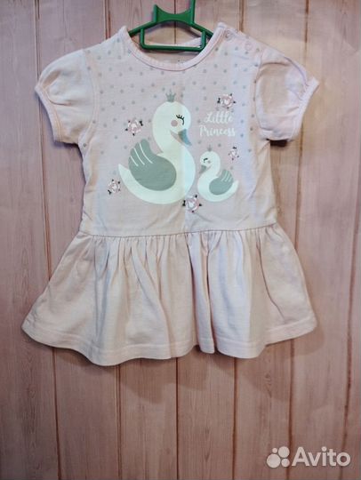 Вещи пакетом для девочки 68-80