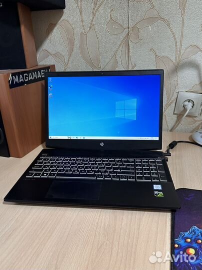 Ноутбук HP Gaming 15: i5-8, 8GB, GTX 1050