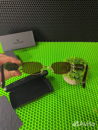 Очки Gentle Monster, золотистые