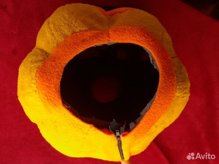 Маска на хэллуин в виде тыквы