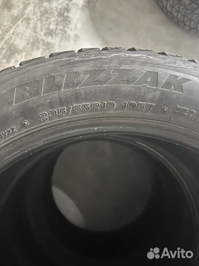 Bridgestone Blizzak DM-V2 235/55 R19 и 255/50 R19