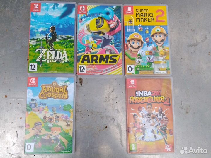 Картриджи для Nintendo Switch