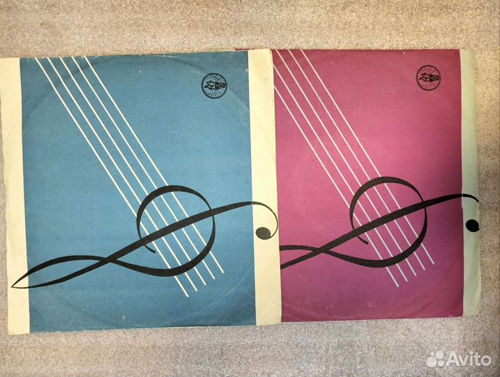 Грампластинки. В. Моцарт 