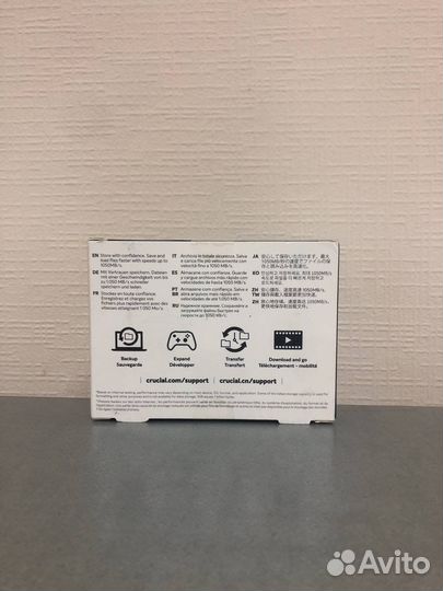 Внешний SSD Crucial X8 1TB ct1000x8ssd9