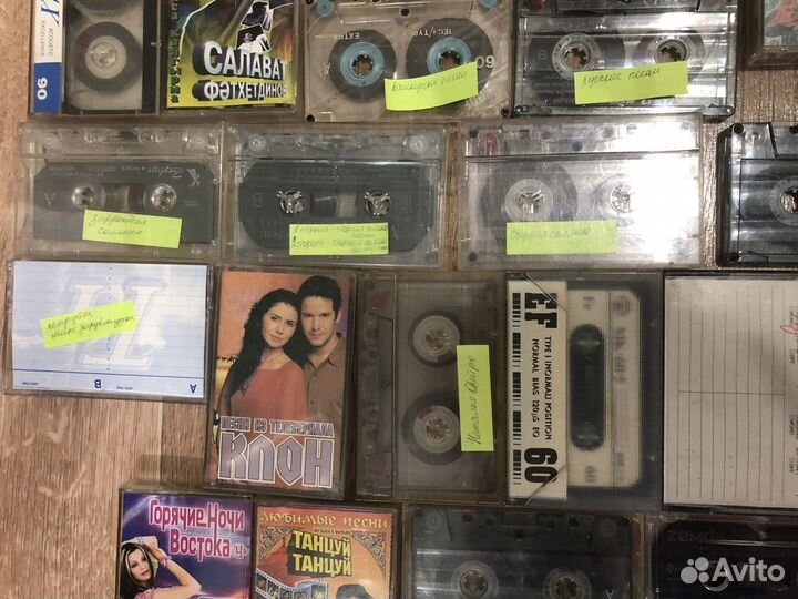 Аудиокассеты 80х годов