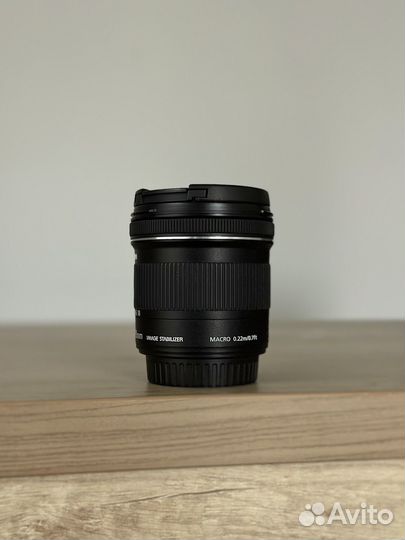 Canon EF-S 10-18mm f/4.5-5.6 IS STM (как новый)