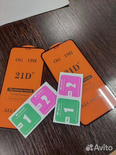 Защитное стекло iPhone XR (2 штуки)