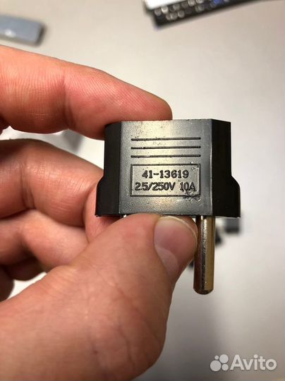 Переходник с китайской вилки (двойной)