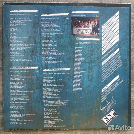 Warlock - True As Steel (1986)