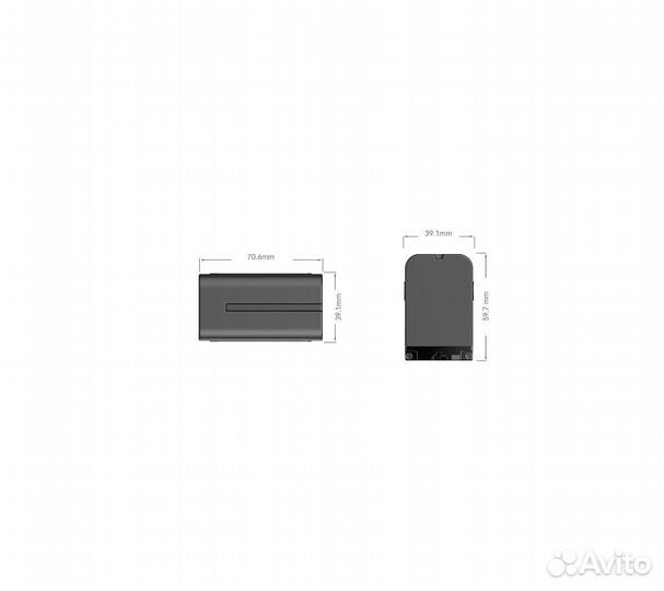 Аккумулятор литий-ионный SmallRig 4073 NP-F970