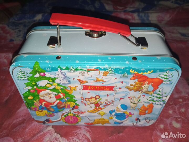 Чемоданчик металлический декоративный аудио