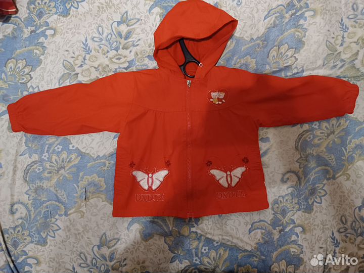 Ветровка для девочки 92
