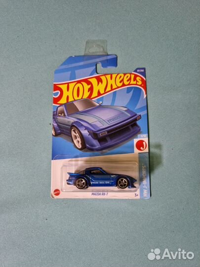 Машинка Hot Wheels mazda RX-7 запак