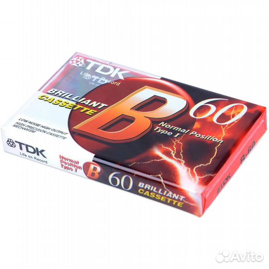Аудиокассеты TDK- 60 Normal Position
