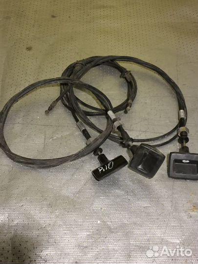 Трос замка капота Kia Rio Киа Рио 1 2000-2004