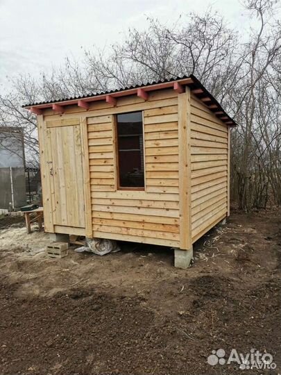 Беседка, терраса, хозблок