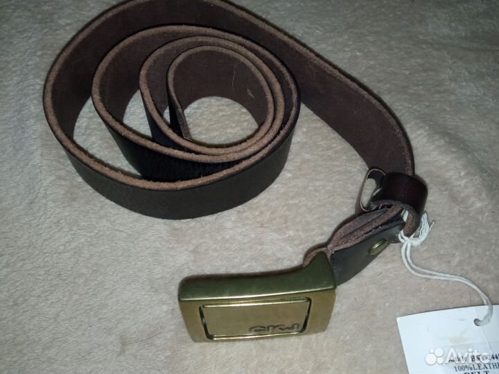 Ремень кожаный, оригинал, Calvin Klein