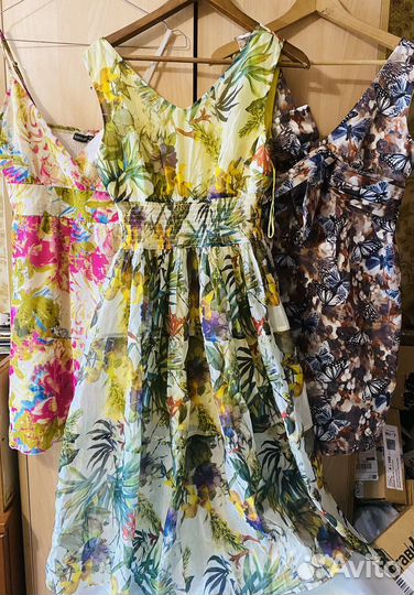 Платье сарофан кофта летняя. 48 одним пакетом