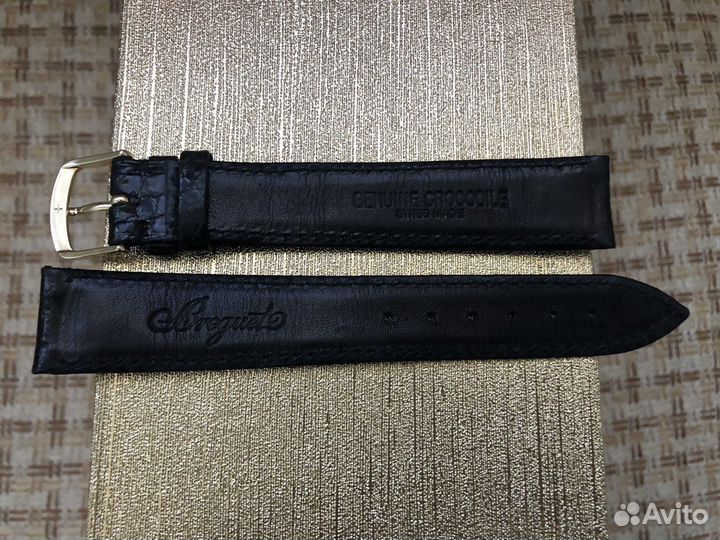 Ремешок (крокодил) фирмы Breguet (Бреге) оригинал
