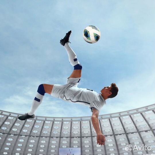 Футбольный мяч тренировочный 5 + насос