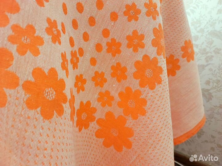 Скатерть льняная СССР