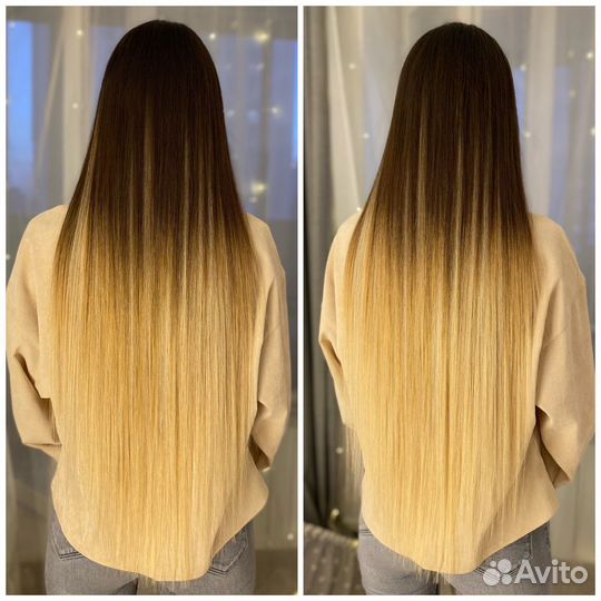 Афронаращивание, Наращивание волос