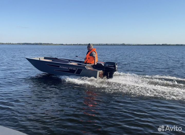 Пластиковая лодка Swimmer 370 - Свиммер
