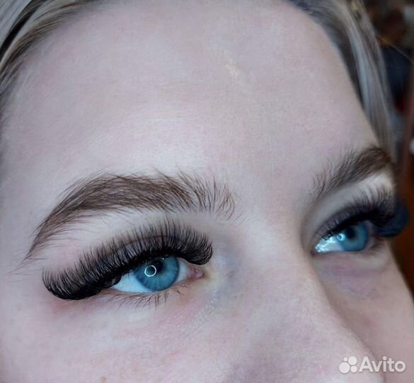 Наращивание ресниц на дому