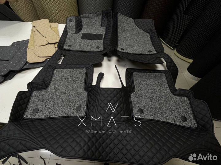 3D коврики из экокожи для Volkswagen Passat B3