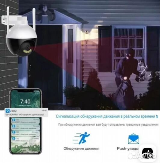 Камера видеонаблюдения беспроводная уличная