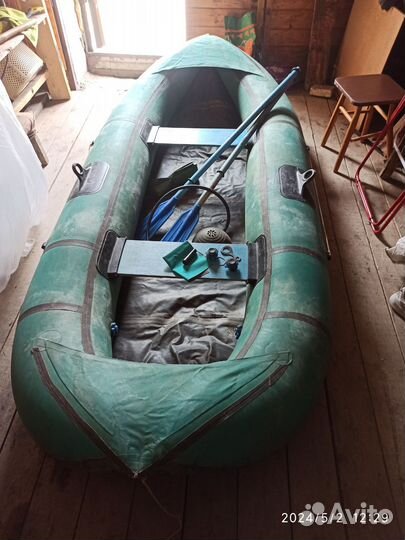 Лодка надувная резиновая бу