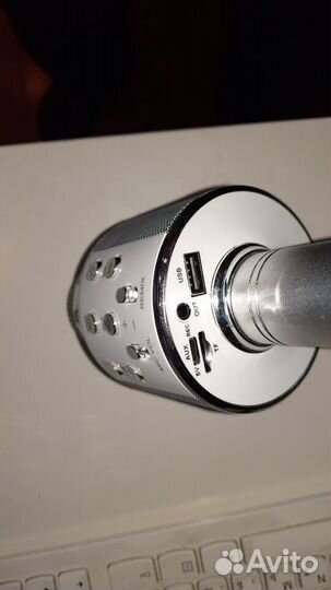 Караоке микрофон с эффектами, Bluetuth, USB и т.д