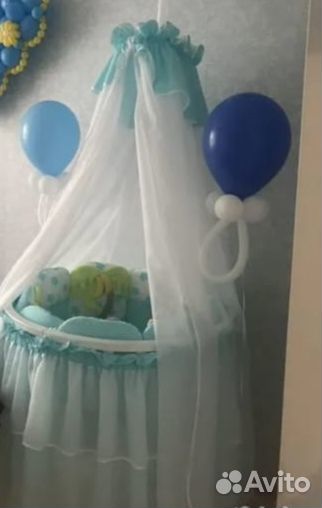 Комплект в круглую кроватку