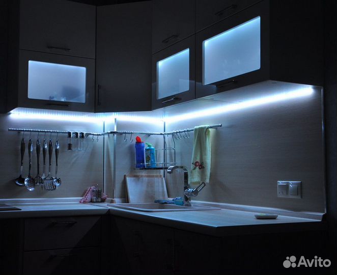 Алюминиевый профиль для светодиодной ленты 2 метра