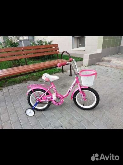 Велосипед для девочки от 3 лет