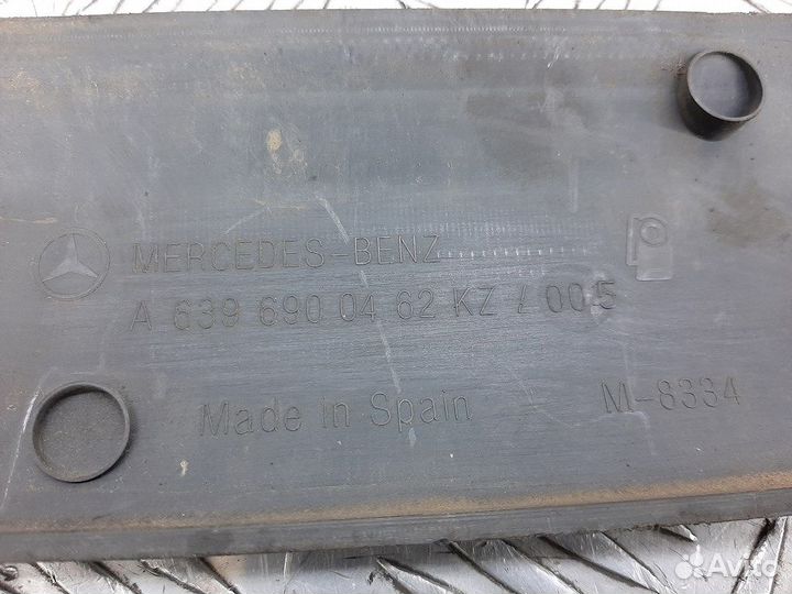 Накладка для mercedes-benz Vito (W639)