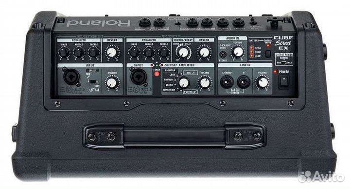 Комбоусилитель 50 w гитарный Roland EX + подарки)