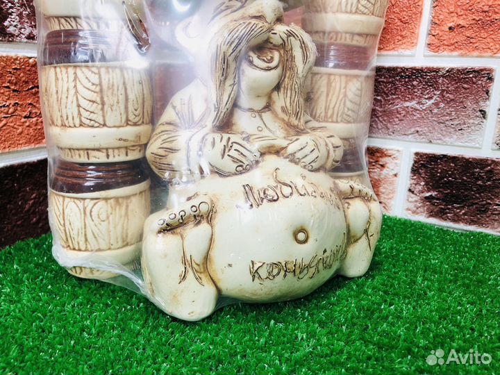 Z.8407 керамический набор (штоф + 6 рюмок)