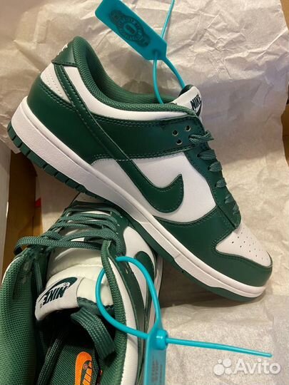 Кроссовки Nike dunk low green оригинал