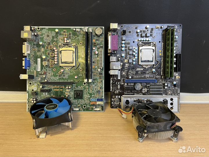 Комплекты 1155 i3 + системный блок i3/SSD