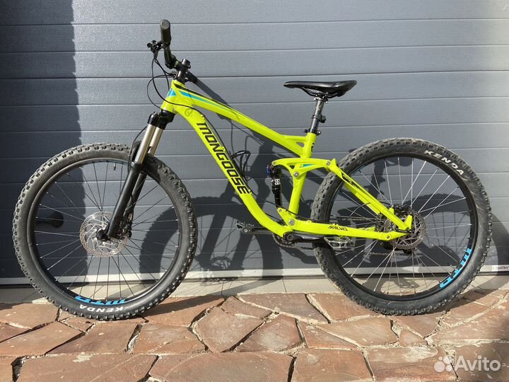 Двухподвесный велосипед mongoose salvo comp