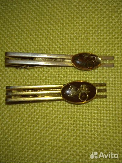 Запонки и заколка для галстука